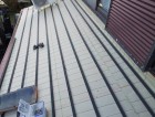 新しく屋根下地を形成した、ひたちなか市の現場