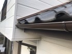 施工完了した軒樋