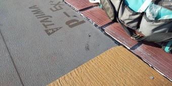 スレート屋根補修