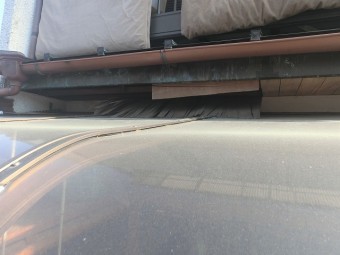 劣化した鼻隠し