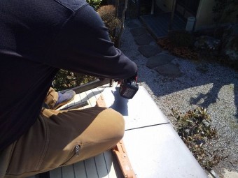 地震や台風に強い隅棟を作る