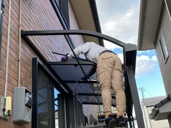 S様ポリカ交換田村
