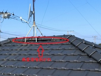 S様漆喰剥がれ