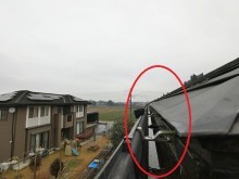 雨樋水たまり1