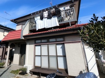 小美玉市S様邸の施工前の風景