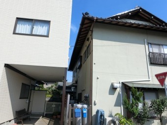 M様店舗西側