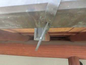 M様店舗雨樋金具