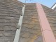 アーバニー屋根材が破損して脱落している結城市の現場屋根