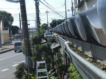 M様雨樋曲がり