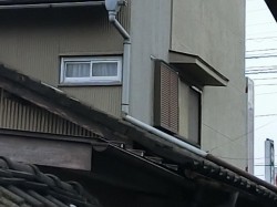 下妻市のY様邸の施工前の雨樋