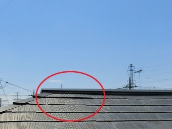 O様屋根写真アップ