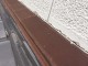 施工する前の葺き止めと雨押え板金