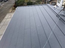 ガルバリユムカバー工法完成
