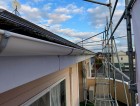 半丸雨樋の交換が完了しました