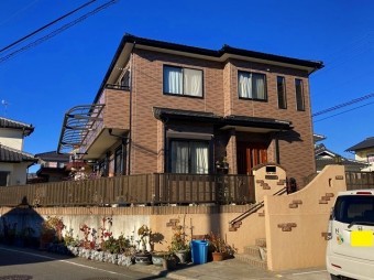 新築時の様に外部が綺麗になりました