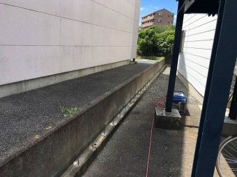 水戸市のフェンスを解体が完了しました