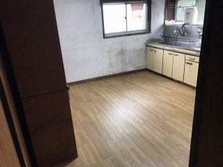 リフォームし終わった床