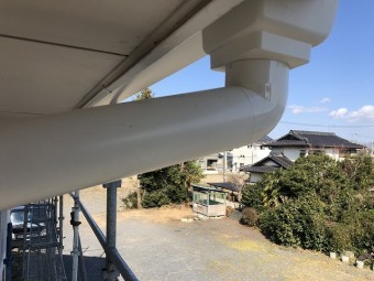呼び樋施工