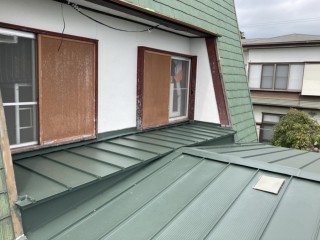 屋根葺き替えタフビーム雨漏り修理