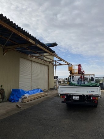F様屋根解体画像