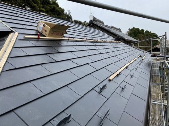 ガルバリウム銅板屋根工事