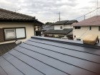 石岡市ガルバリウム鋼板クランク棟板金