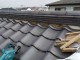 ひたちなか市の漆喰詰め直し施工前の大棟
