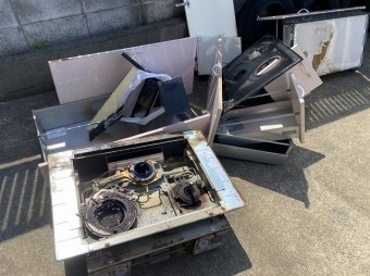 水戸市のお客様宅で解体したシステムキッチン