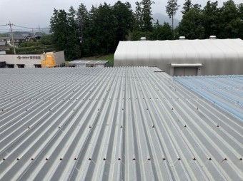 太陽光を設置する折板屋根は979㎡の大きな屋根
