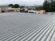 太陽光を設置する折板屋根の事前調査で中間ボルトが錆びている画像