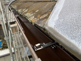 新茶の角樋に交換した結城市内の雨樋