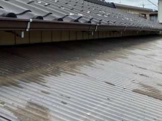 軒樋交換が完了致しました