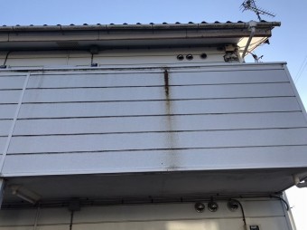 金属サイディング痛み 錆び
