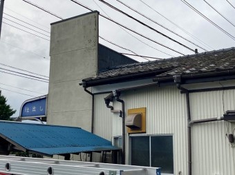 小美玉市のパラペット屋根の屋根の解体には屋根の躯体が絡みます