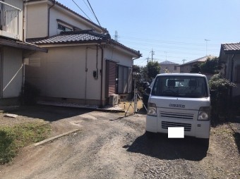 雨樋被害宅南西からの写真