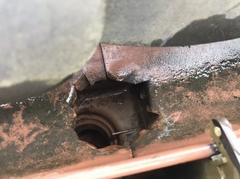 水戸市でキレイになった集水器