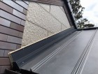 鹿嶋市でガルバリウム鋼板で雨押え板金工事完了