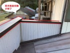 交換後のパラペット笠木板金