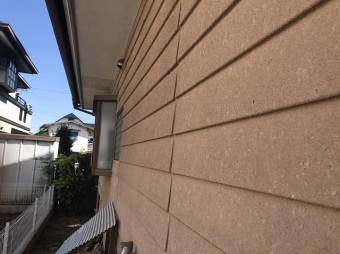古河市のお客様の外壁はヘーベルラップ