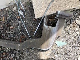 数十年使用の解体した銅アンコー集水器