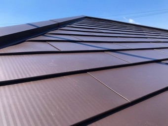 カバー屋根工事が完了した画像