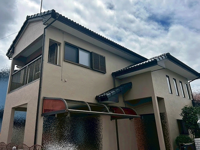 水戸市で屋根塗装や外壁塗装、雨樋交換等の外装工事が完了