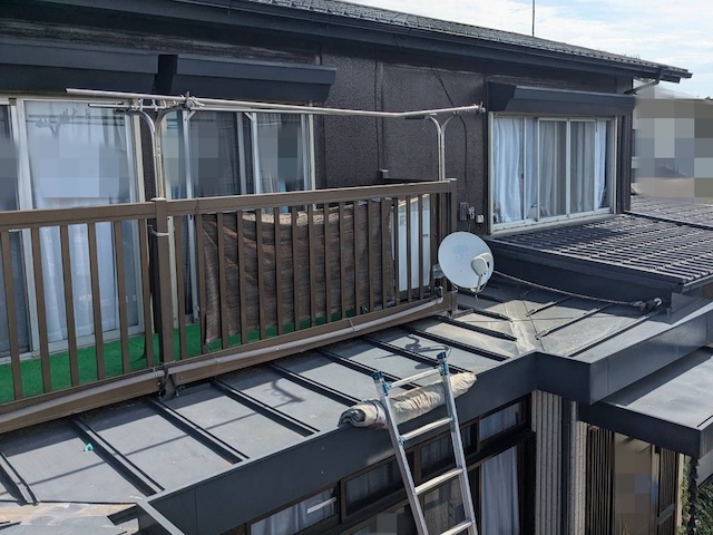 雨漏りがひどかった水戸市の瓦棒屋根