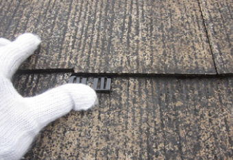 縁切りのためタスペーサーを設置