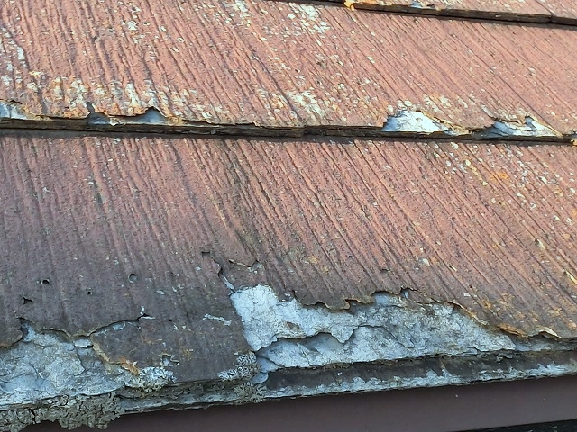 パミール屋根は塗装が不可能