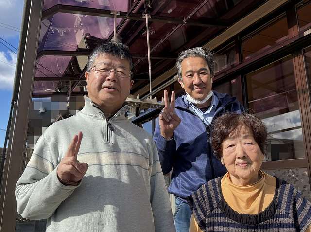 北茨城市でテラスのパネル交換と雨樋を修理させて頂いたお客様の声