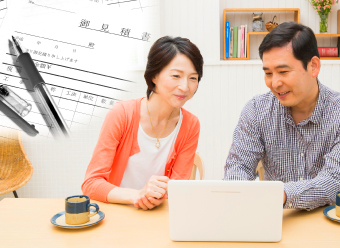 見積もりを取り工事内容や使用材料の確認をする