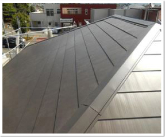 ガルバリウム鋼板屋根のイメージ画像