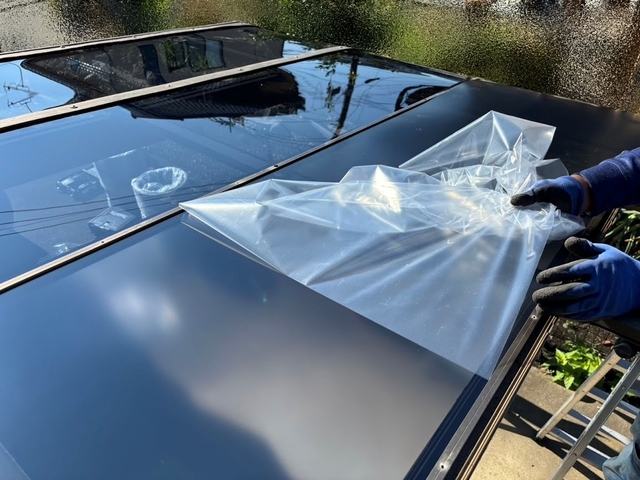 グレースモークマットのポリカーボネートパネル