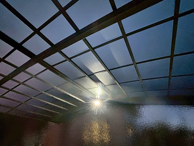 城里町　ひび割れたカーポートパネルの交換工事後のお客様アンケート